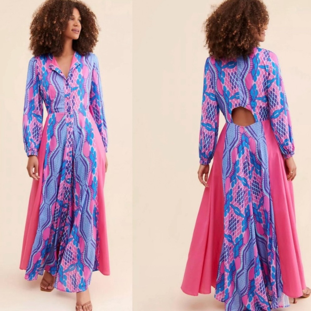 Anthropologie Kahindo Maxi Dress